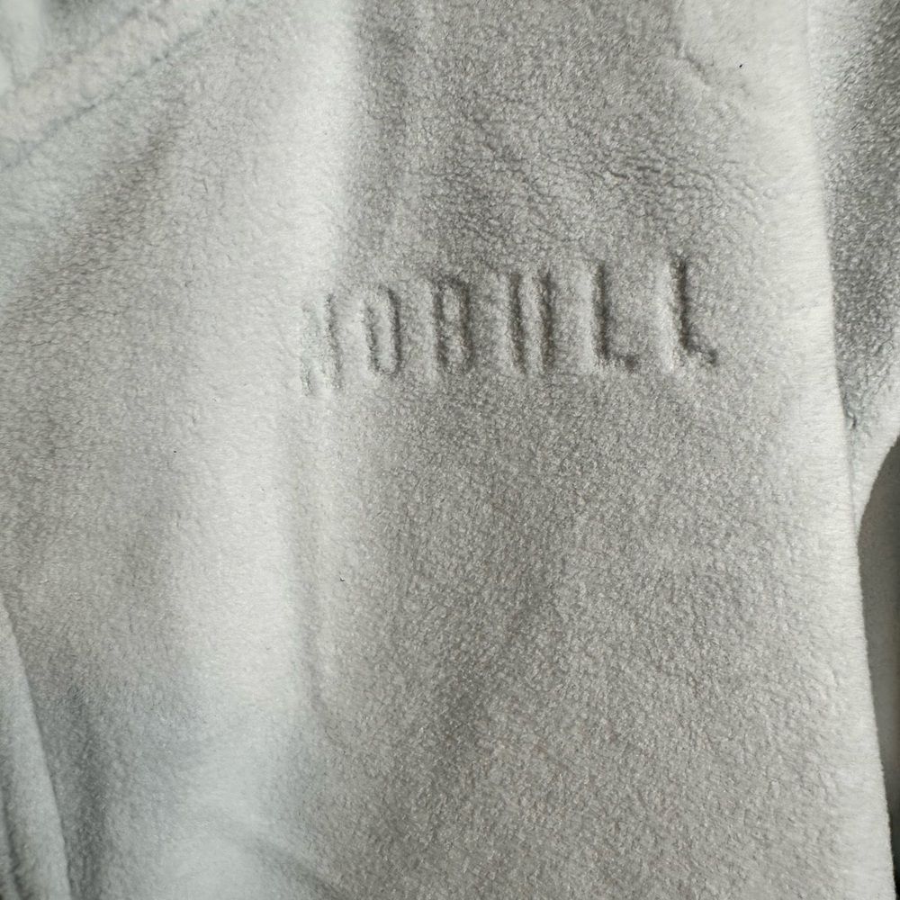 NWT NOBULL Women’s Pale Blue Performance Fleece Full Zip Hoodie - Size L - Picture 6 of 8